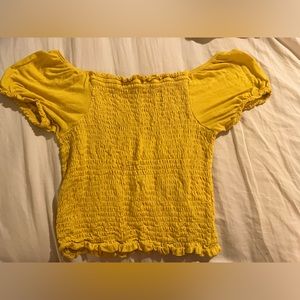 Sunflower yellow top